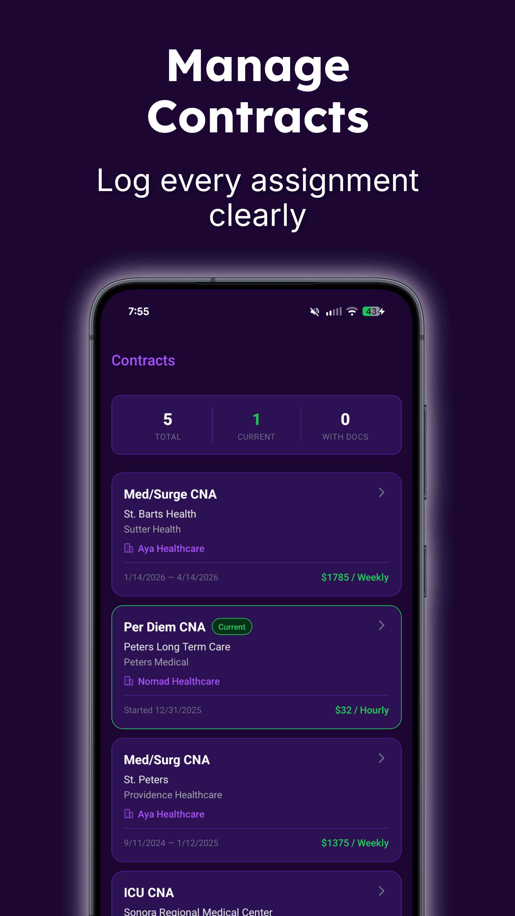 TravTrak app screenshot 2